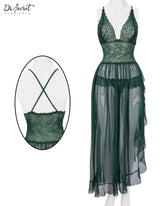 Emerald Lace Dream Nightgown